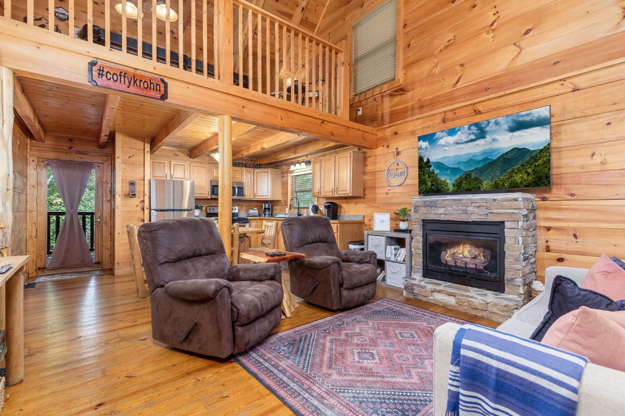 Elegant & Cozy Cabin Near Pigeon Forge Sevierville Luaran gambar