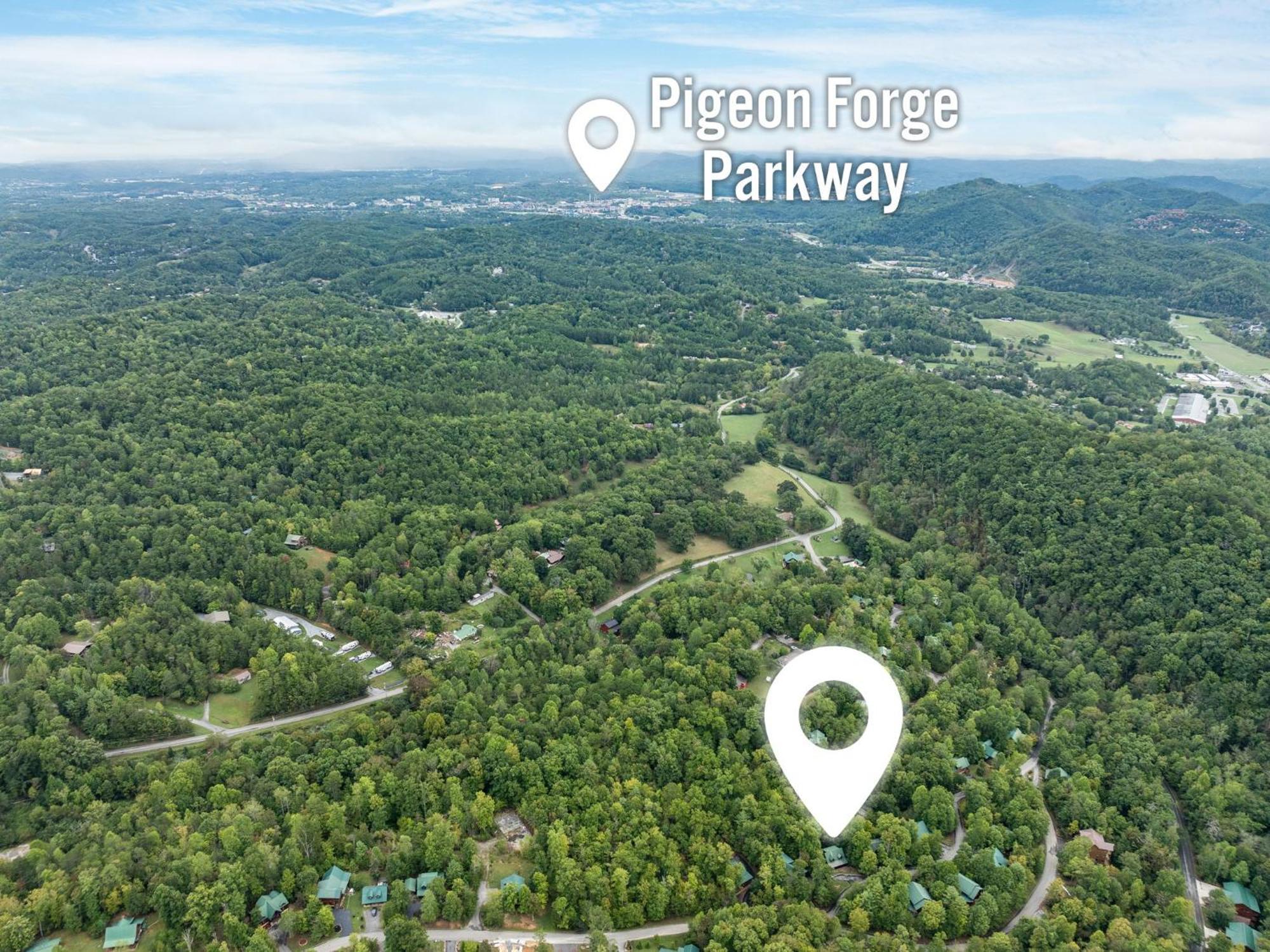 Elegant & Cozy Cabin Near Pigeon Forge Sevierville Luaran gambar