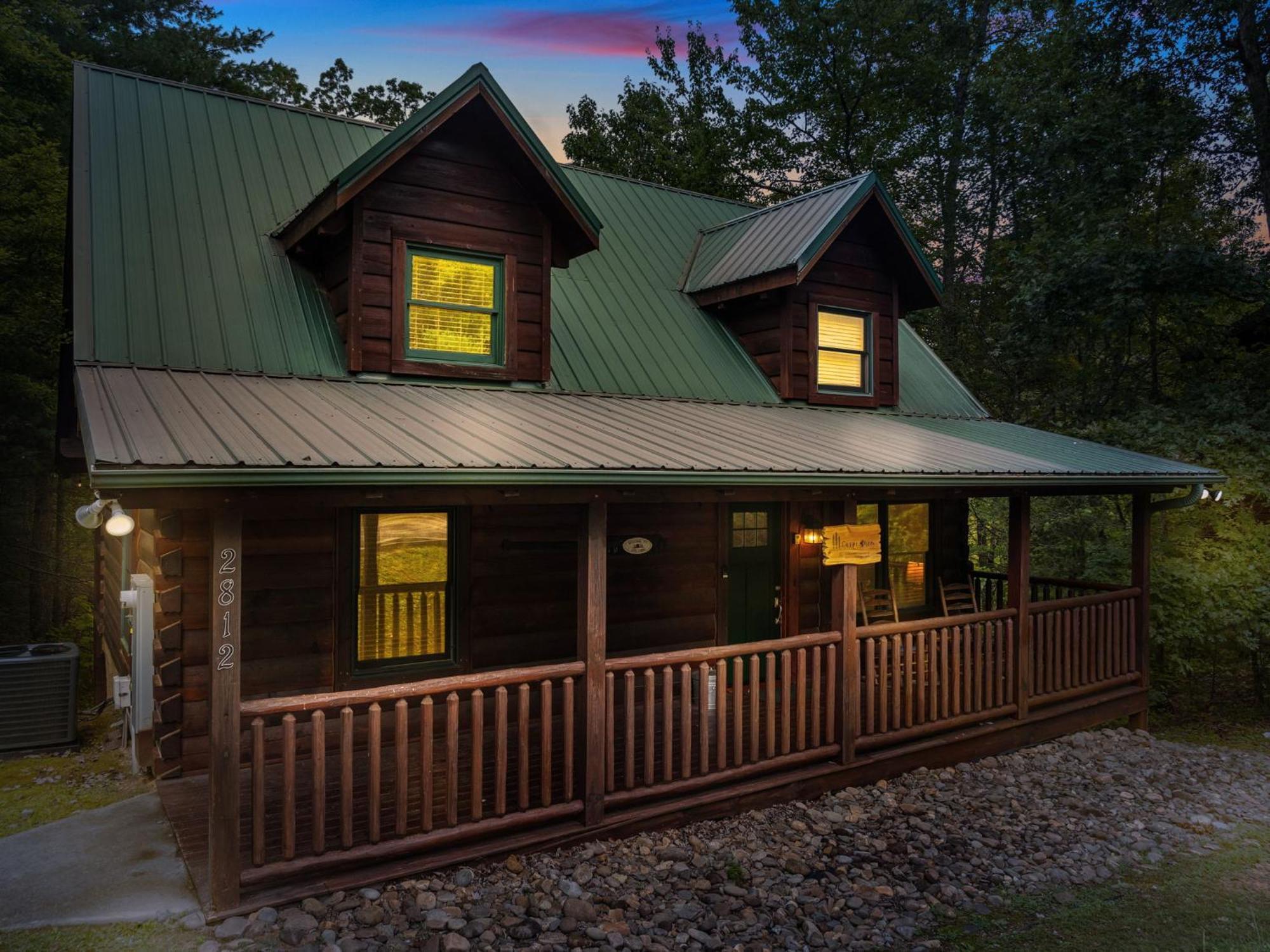 Elegant & Cozy Cabin Near Pigeon Forge Sevierville Luaran gambar